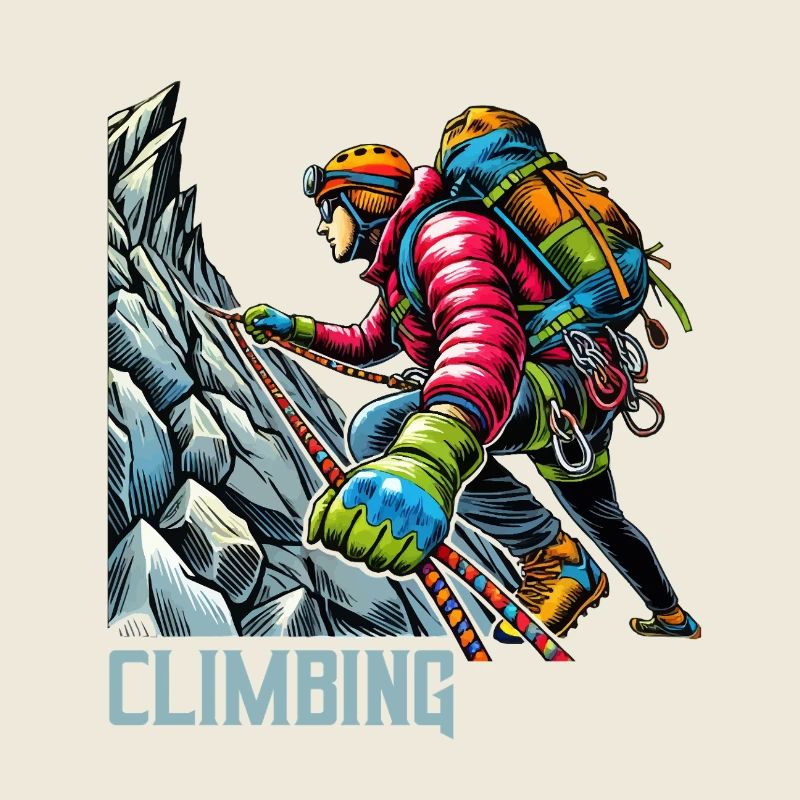 Mountaineering Climbing