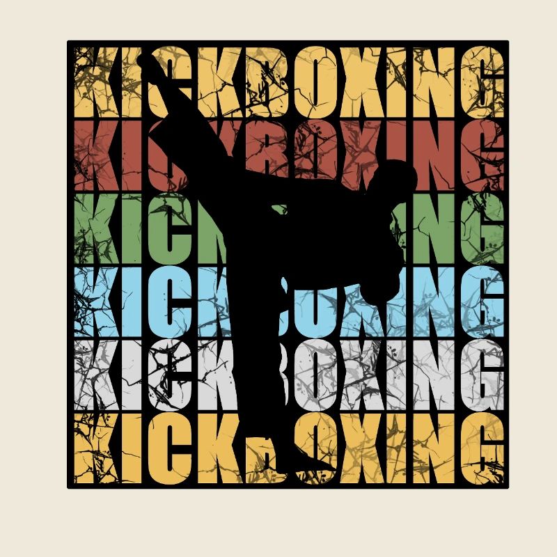 KICKBOXEN Sport Mann Stark