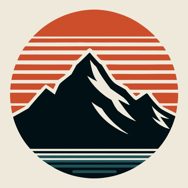Mountains, nature, sunset