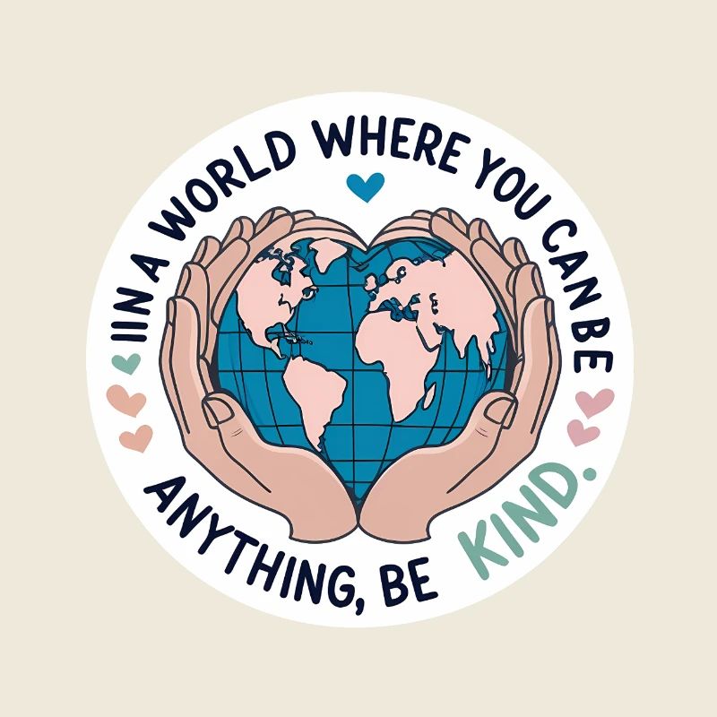 Be Kind World Compassion et unité sincères