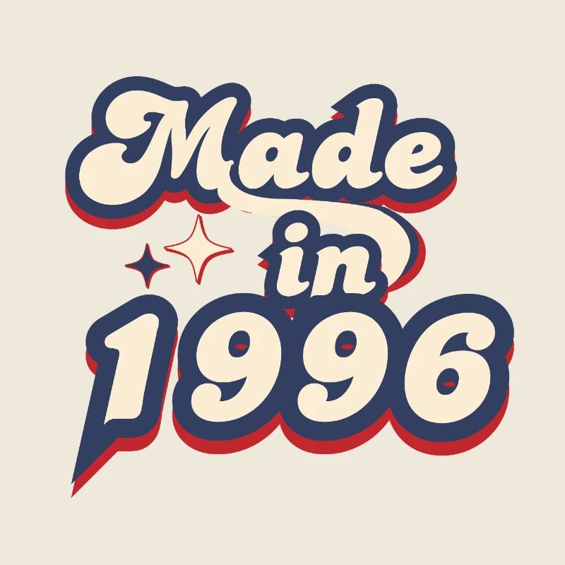 Made in 1996 retro