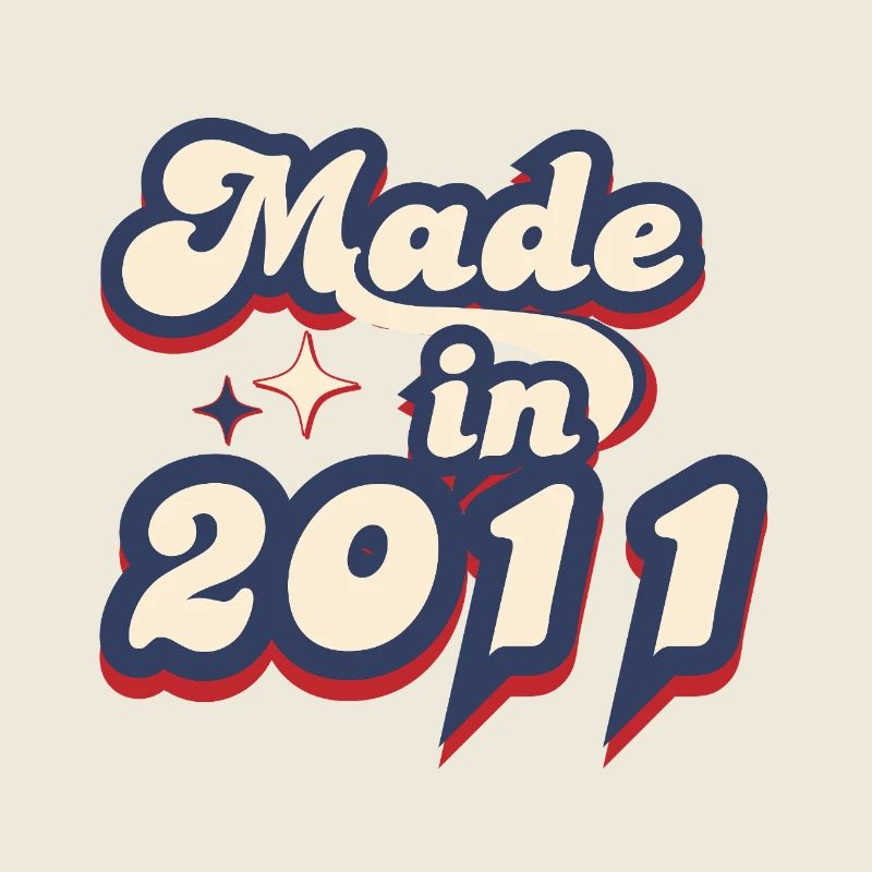 Made in 2011 retro