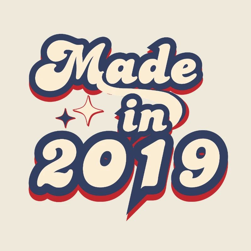 Made in 2019 retro