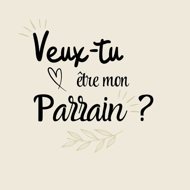 Veux tu être mon parrain