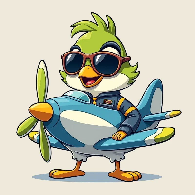 Sky Squawk: Bird Pilot