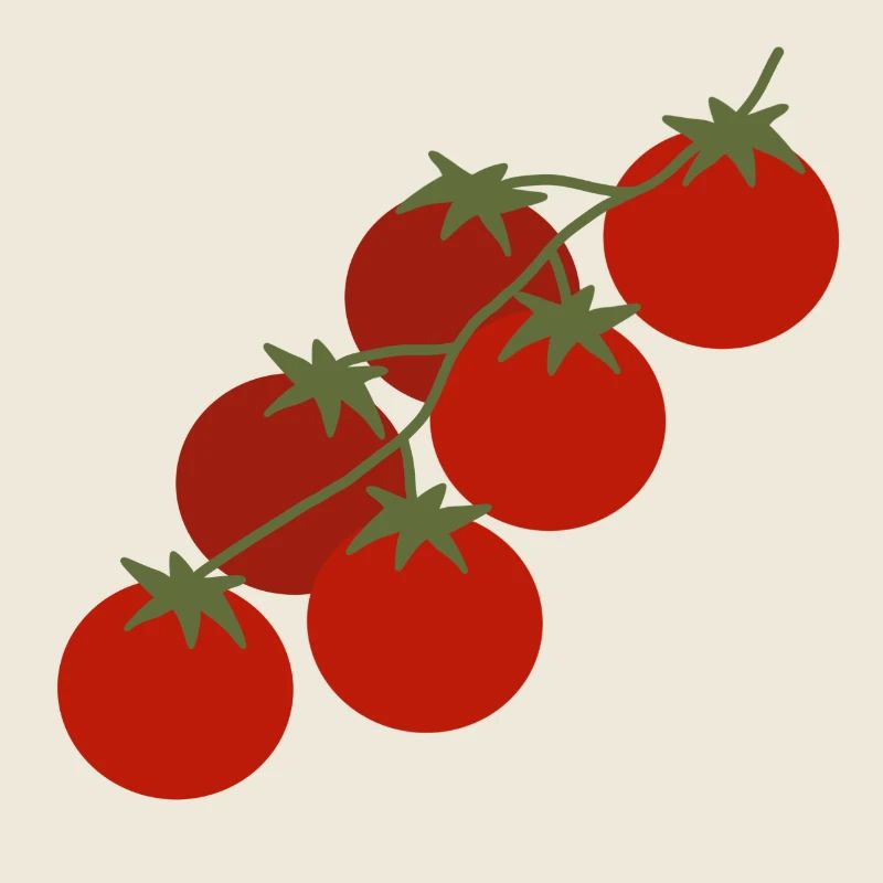 vine of cherry tomatoes