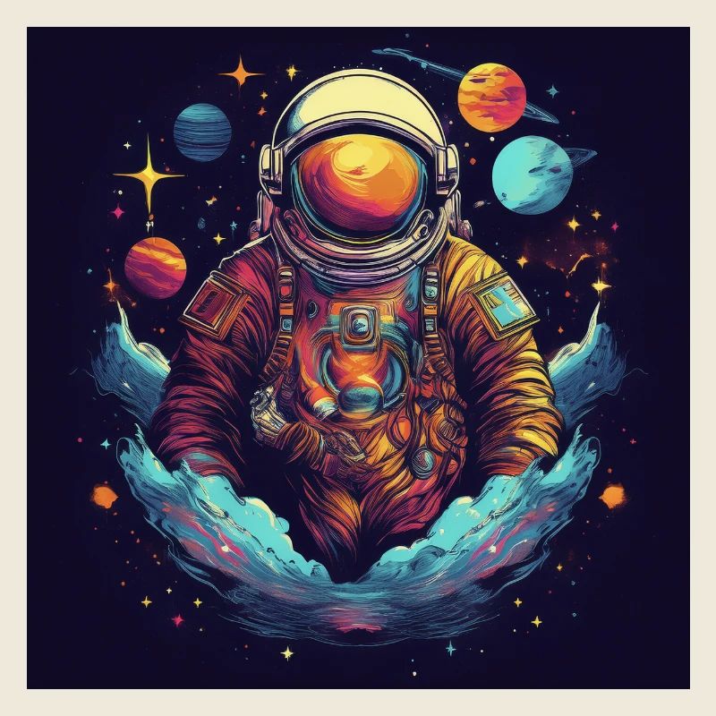 Astronaute dans l’espace