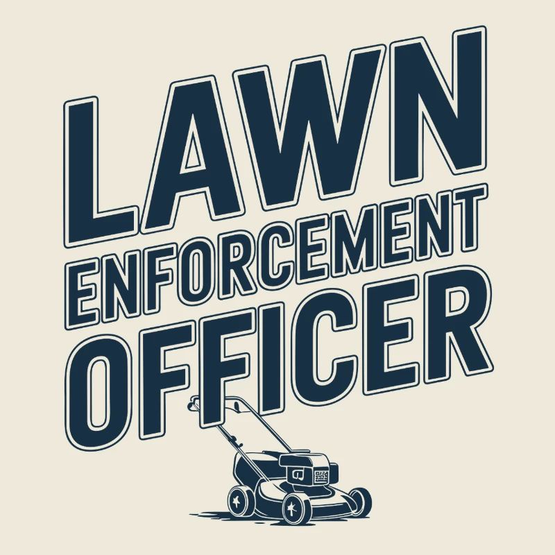 Agent d’application de la loi sur les pelouses