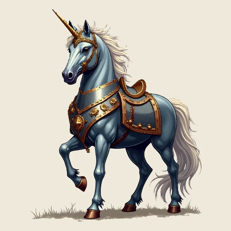 Schottisches Ritter-Einhorn