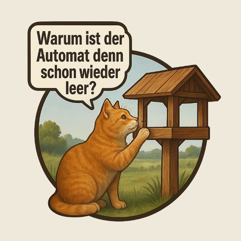 Vogelhaus Katze