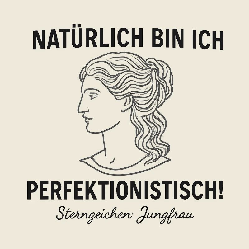 Jungfrau Perfektionist - Sternzeichen Spruch