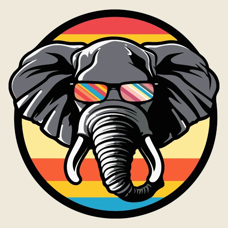 Elefant Comic Cool