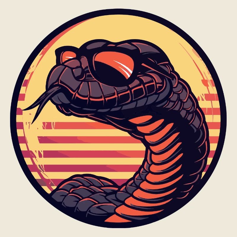 Snake Cobra Comic Cool