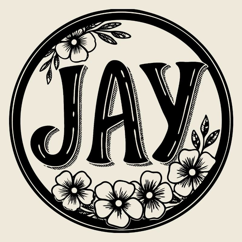 Jay, Kaligrafie-Design