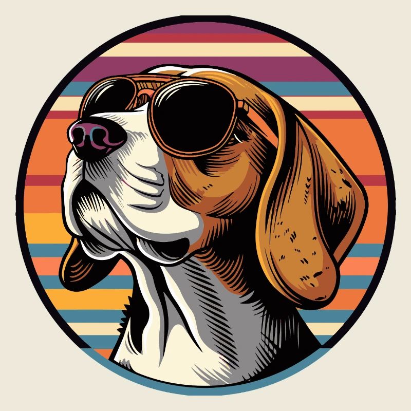 Beagle Hund Cool