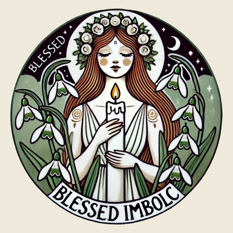 Imbolc Pagan Sabbat Kunst