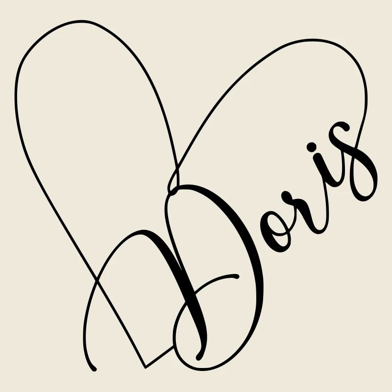 Doris Name Heart Line