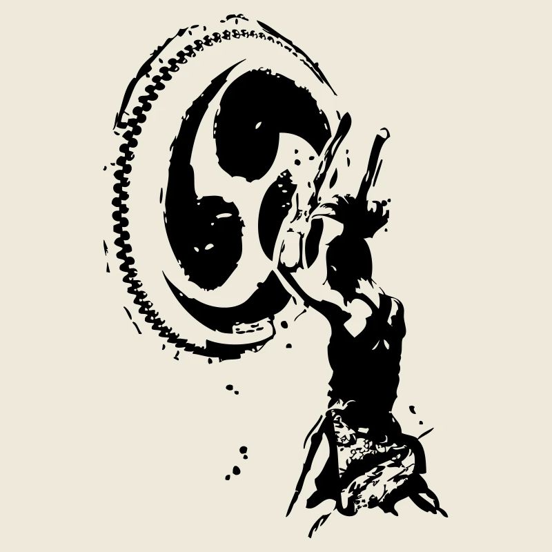 Odaiko Trommlerin