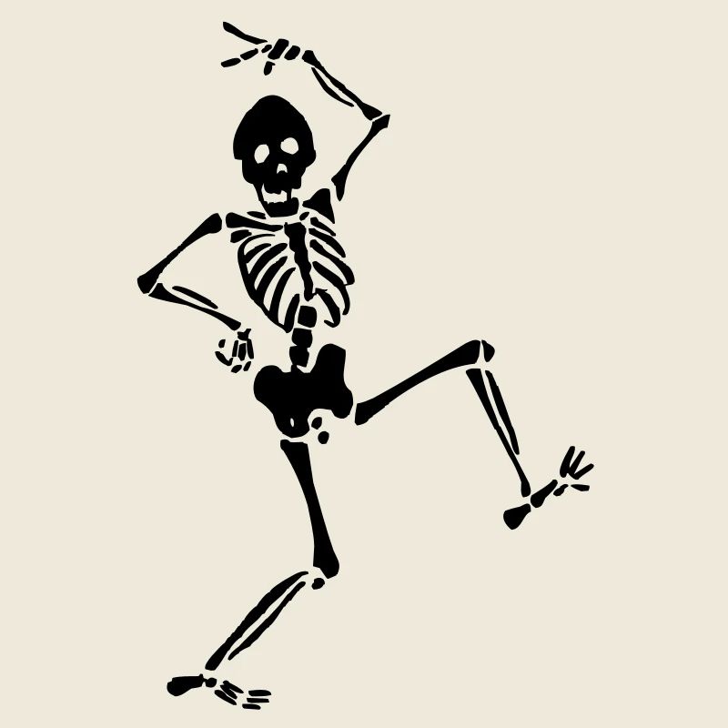 Dancing skeleton