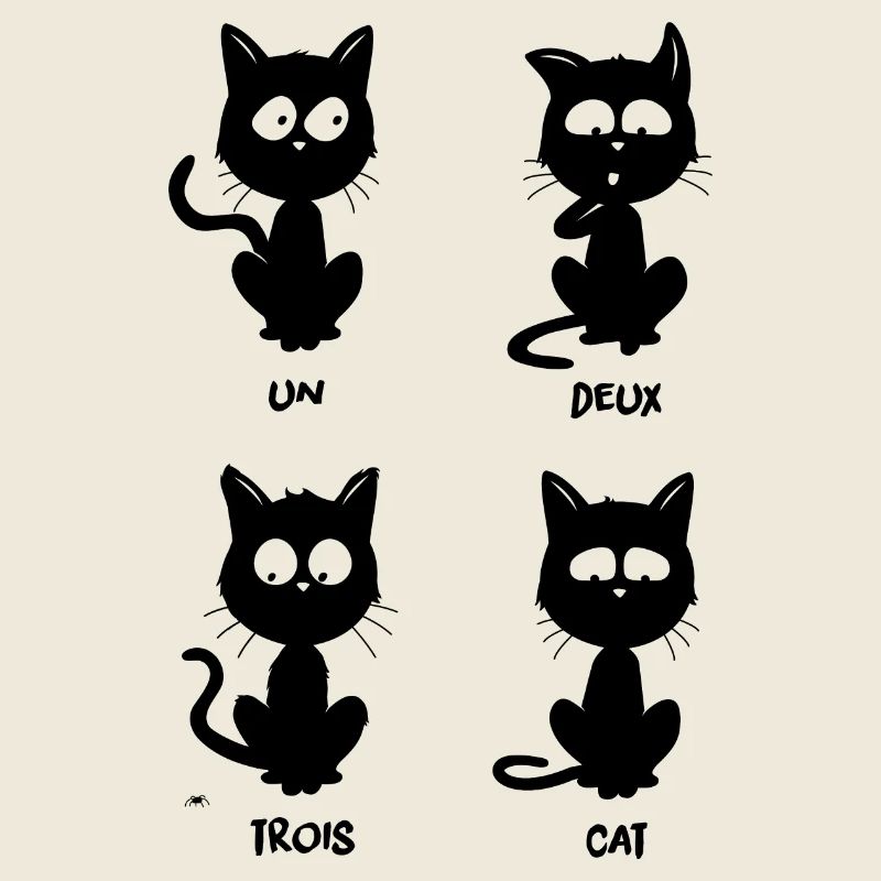 Un, deux, trois, cat