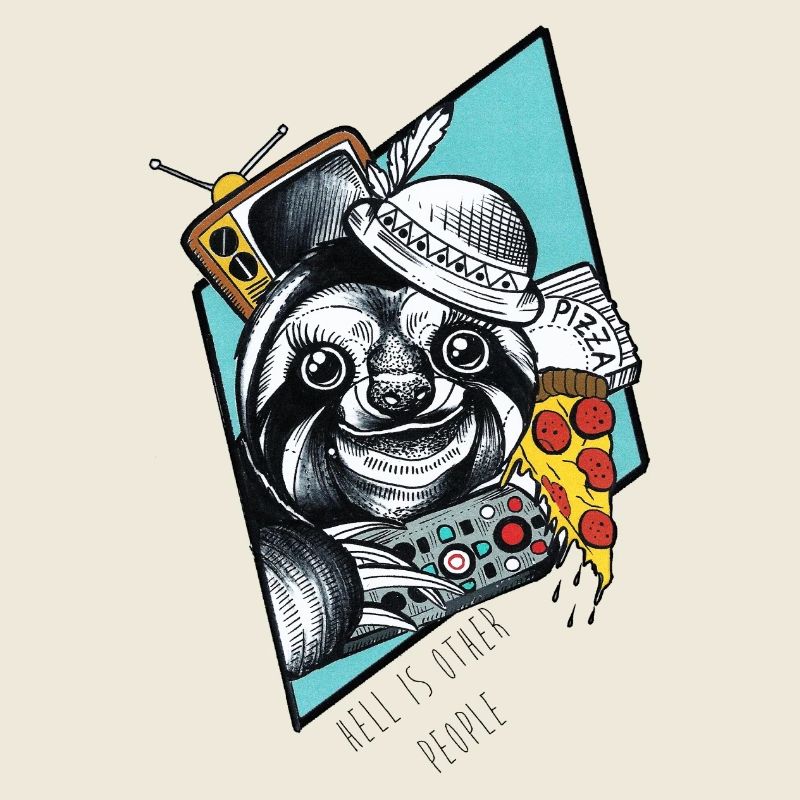 Pizza-Sloth