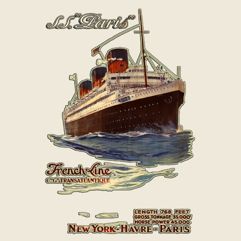 KREUZFAHRTSCHIFF PARIS TRANSATLANTIC