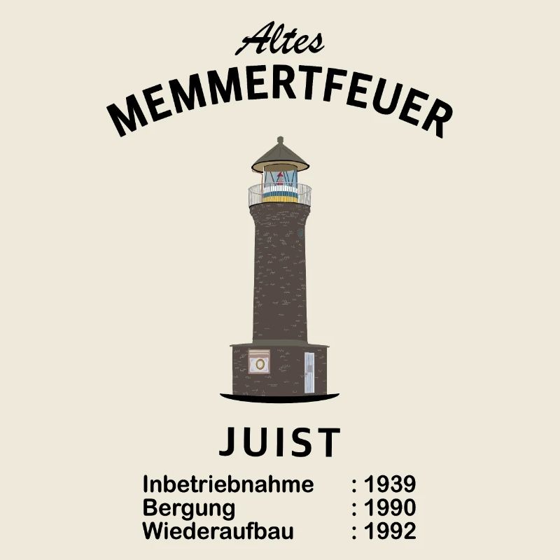 Island Juist, Old Memmert Fire, Lighthouse