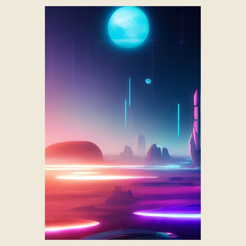 Espace futuriste