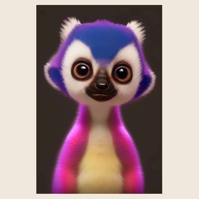 Singe lémurien