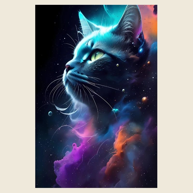 Visage de chat
