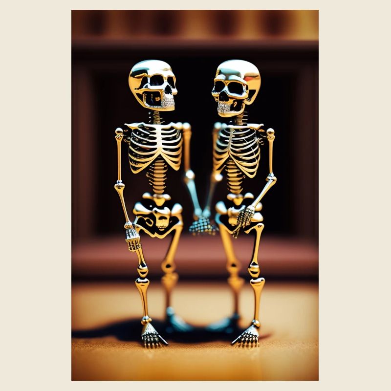 Couple squelette