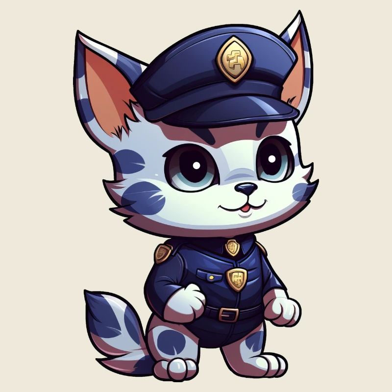 Police des chatons