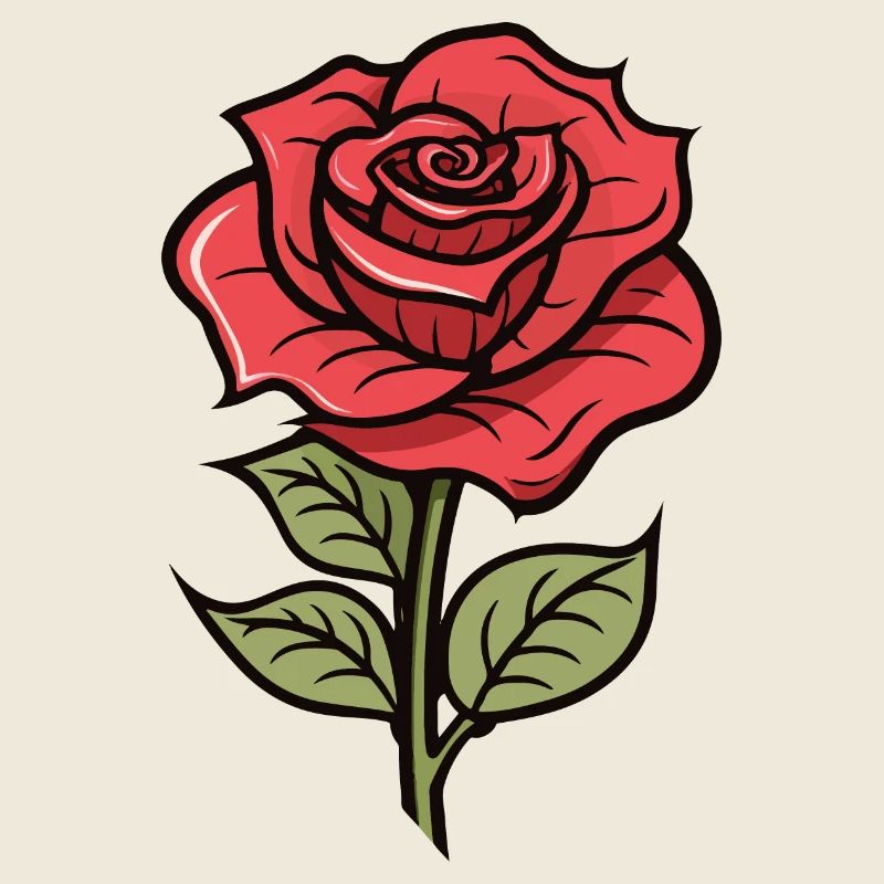 Fleur d’amour rose