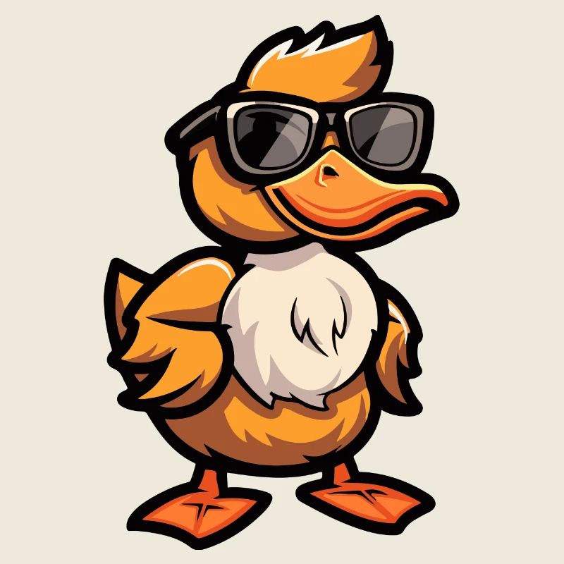 Duck Comic Cool