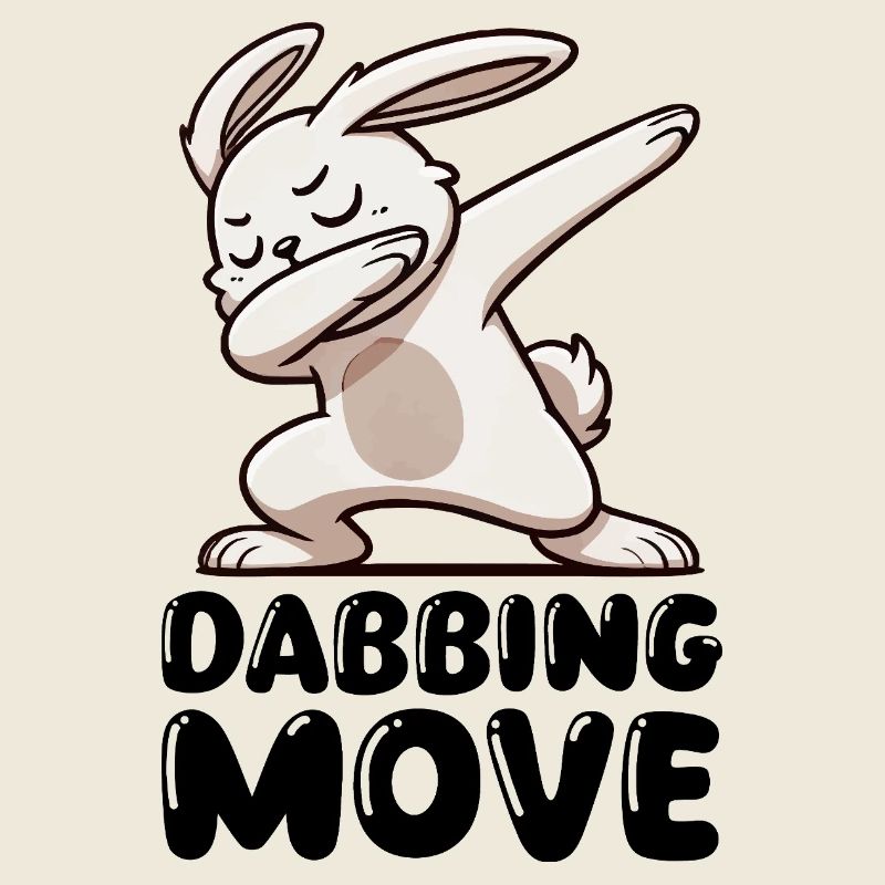 hase rabbit dabbing