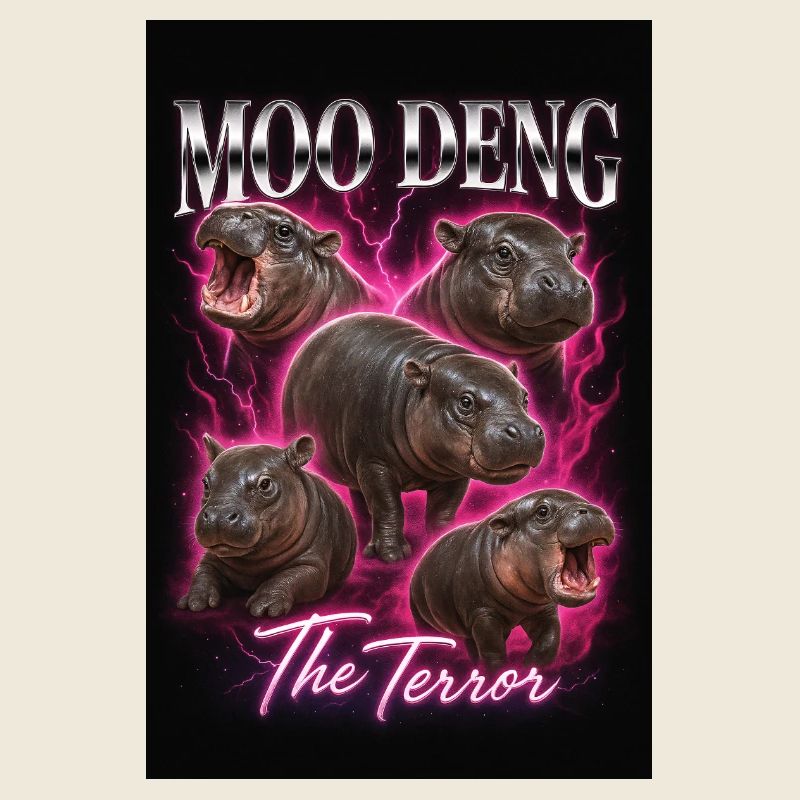 Moo Deng The terror
