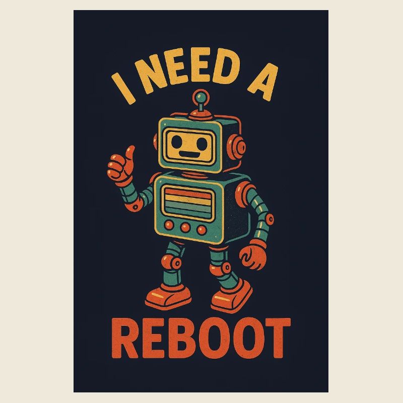 Reboot retro KI Roboter