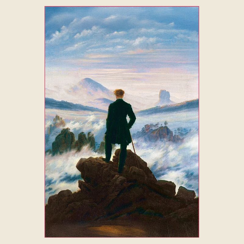 Caspar David Friedrich Wanderer über dem Nebelmeer