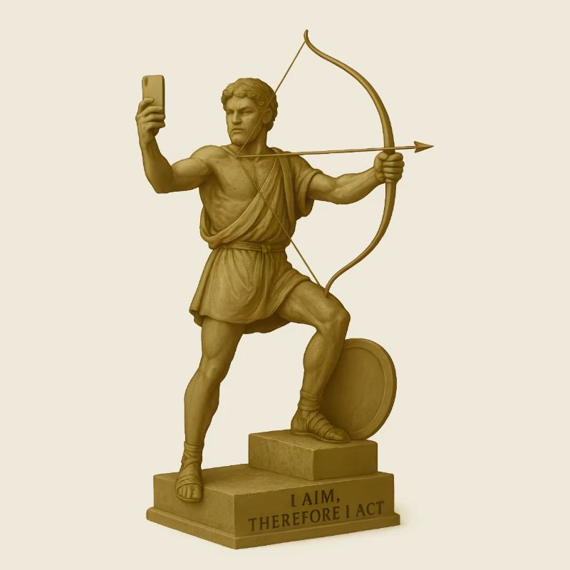 Artful Archer Sculpture