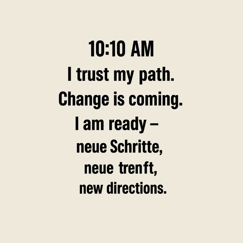 10:10 – Trust the Path