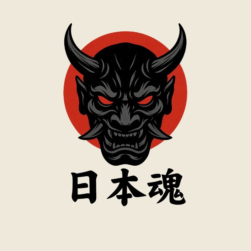Samurai Oni Mask – Japanese Ghost