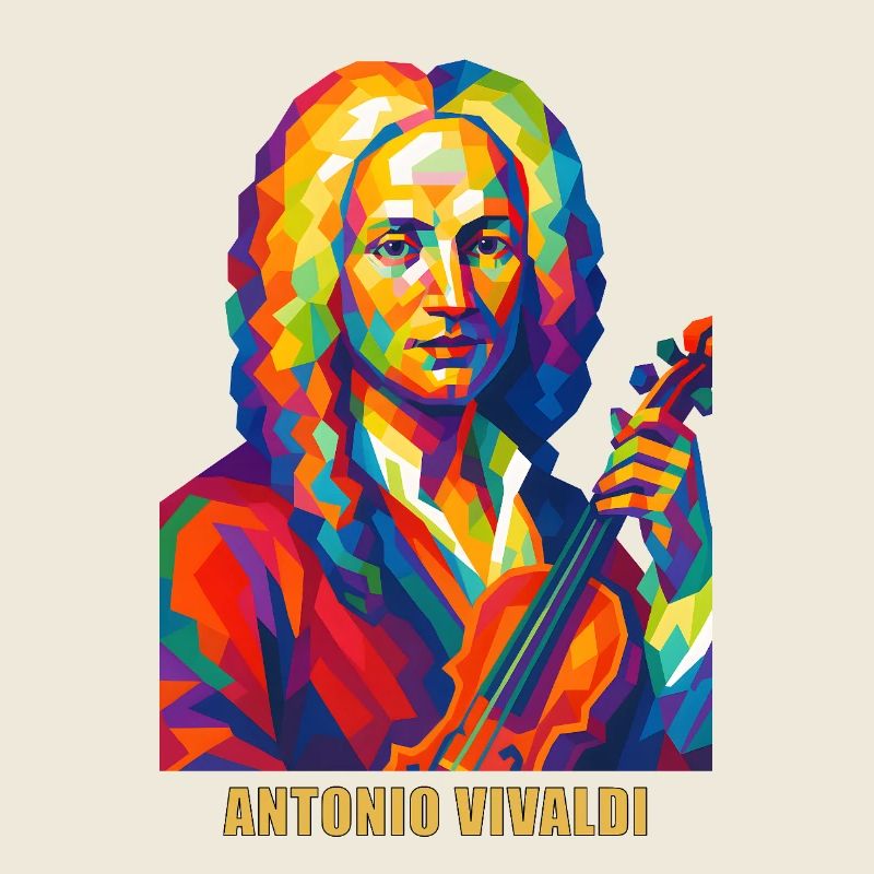 Vivaldi Portrait in Farbvielfalt