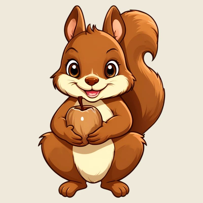 Eichhörnchen im Herbst