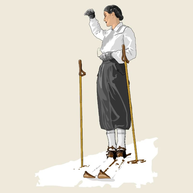 Skimode in den 30ern