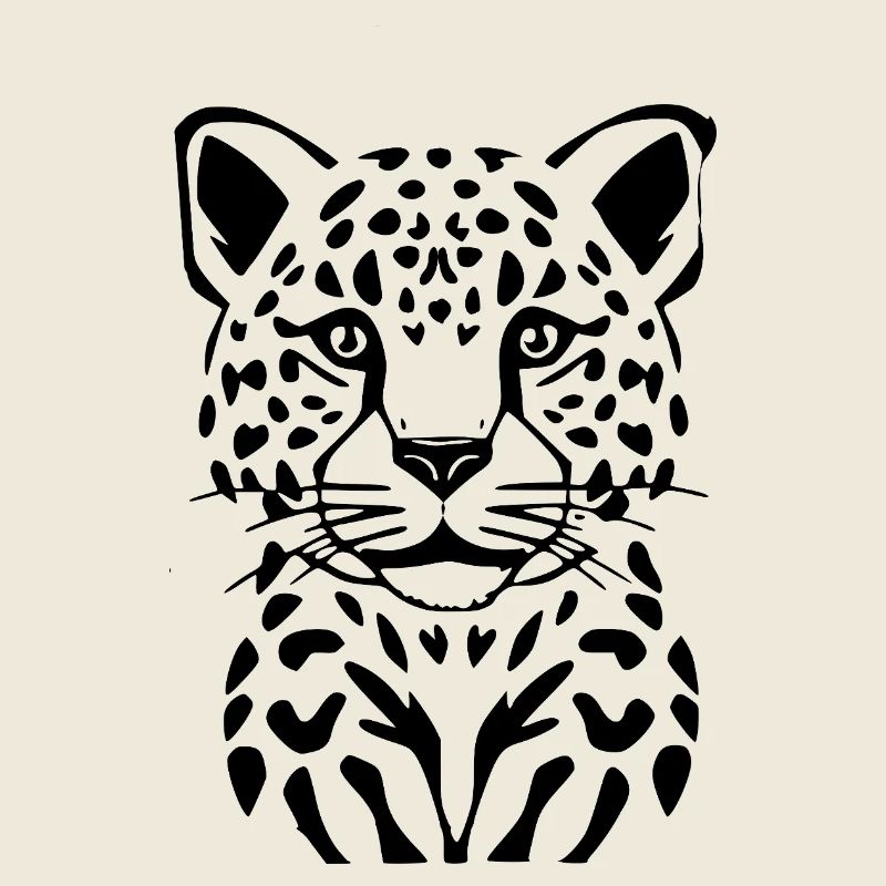Leopard Black Black Leopard