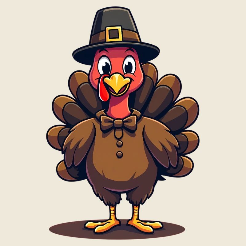 Thanksgiving Drôle Dinde de Thanksgiving