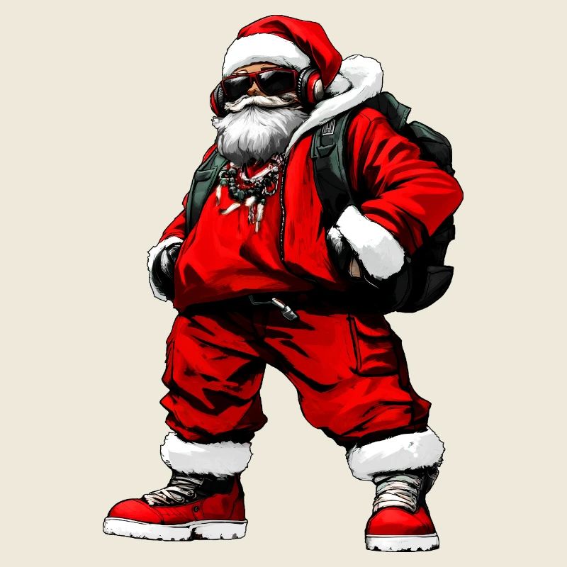 Rapper Weihnachtsmann