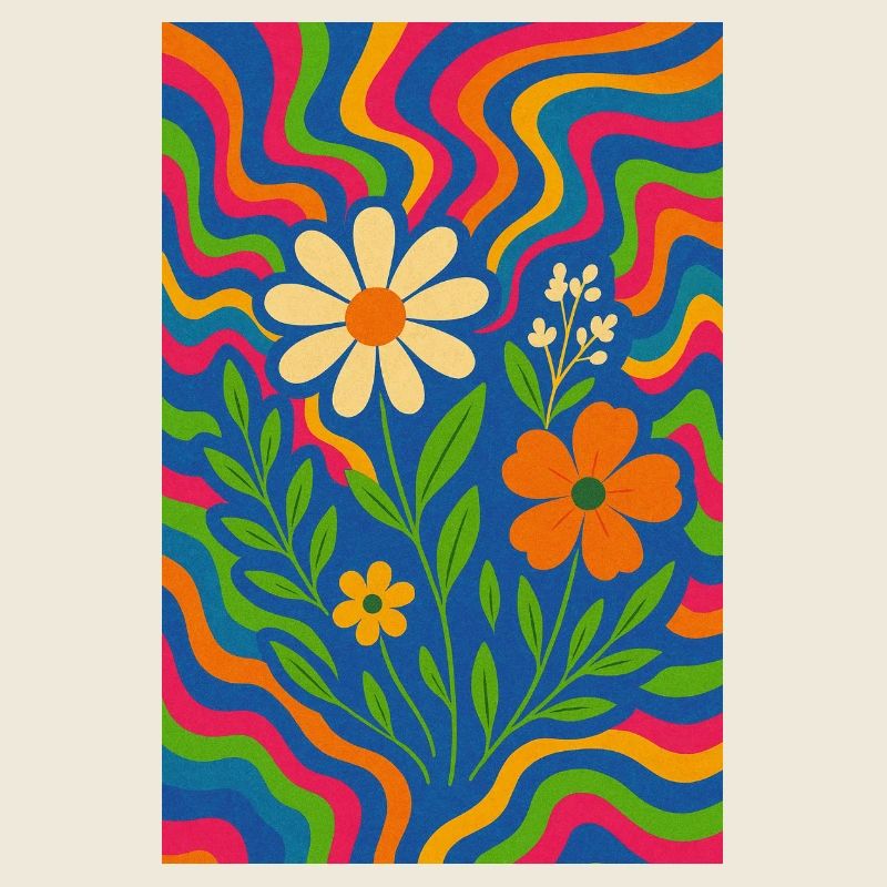 Fleurs PsyColor ArcEnCiel
