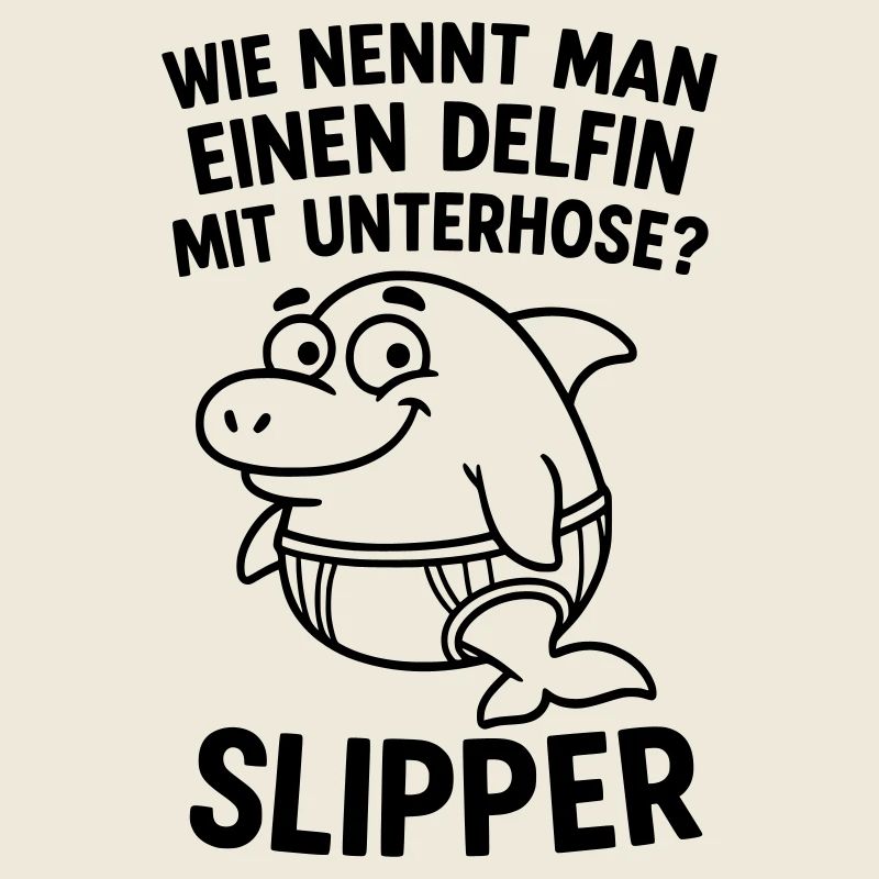 slipper dolphin underpants joke