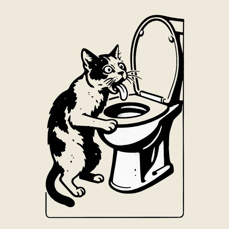 Katzentoilette Witz
